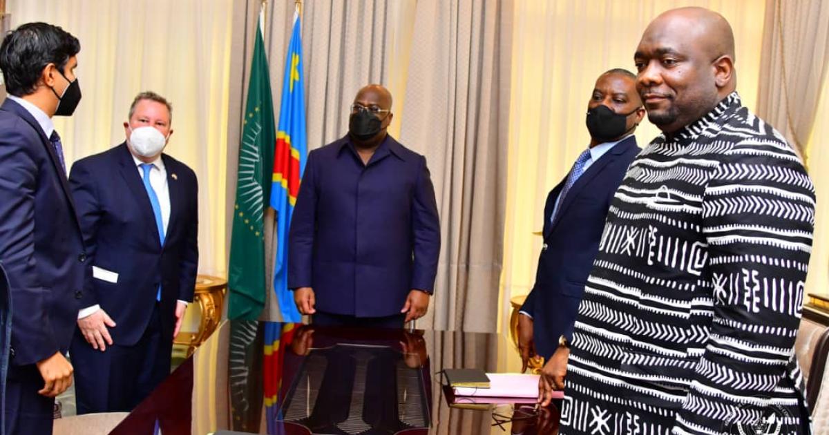 Daleep Singh reçu par Félix Tshisekedi 