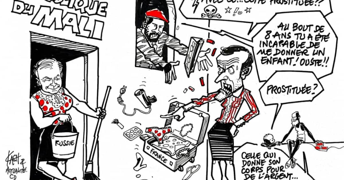 Les caricatures de ACTUALITE.CD sont réalisées par Kash