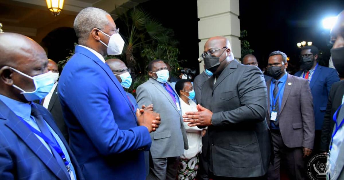 Félix Tshisekedi à Addis-Abeba 