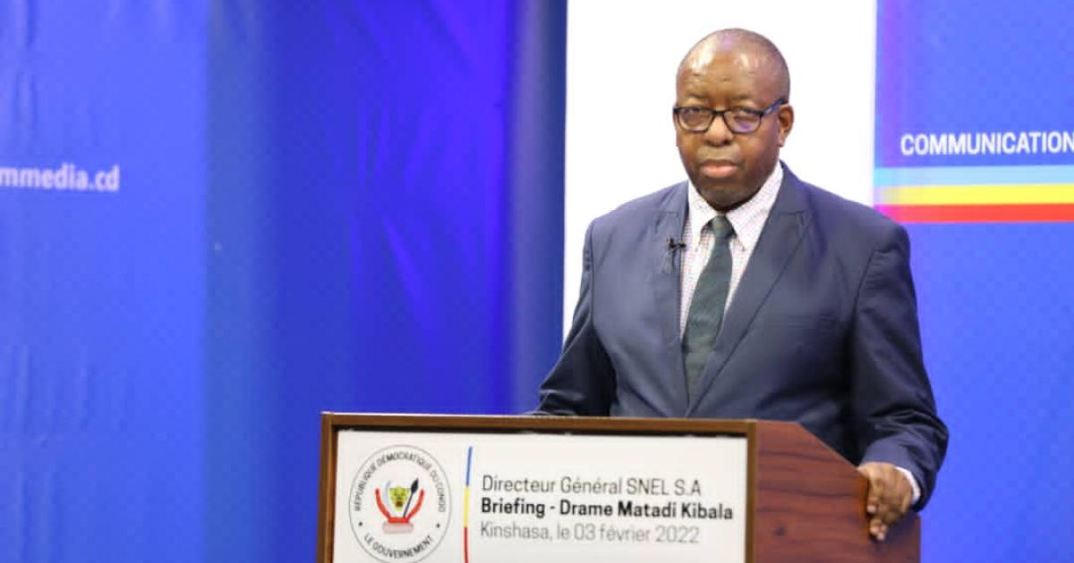 Jean Bosco Kayombo, Directeur général de la SNEL
