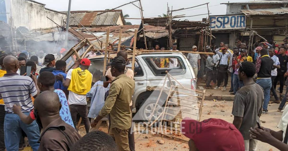 Accident à Kananga