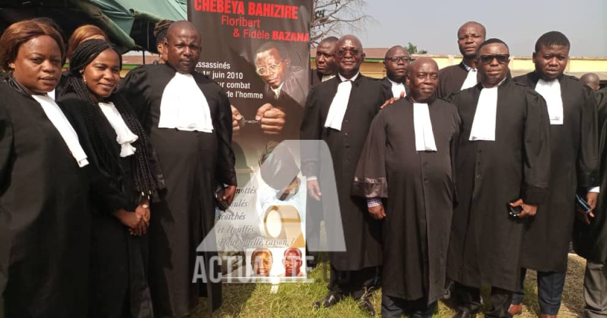 Les avocats de la partie civile 