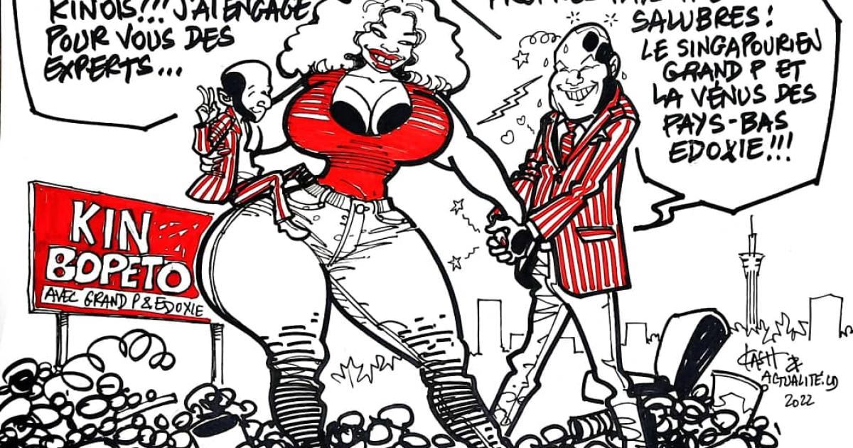 Les caricatures de ACTUALITE.CD sont réalisées par Kash