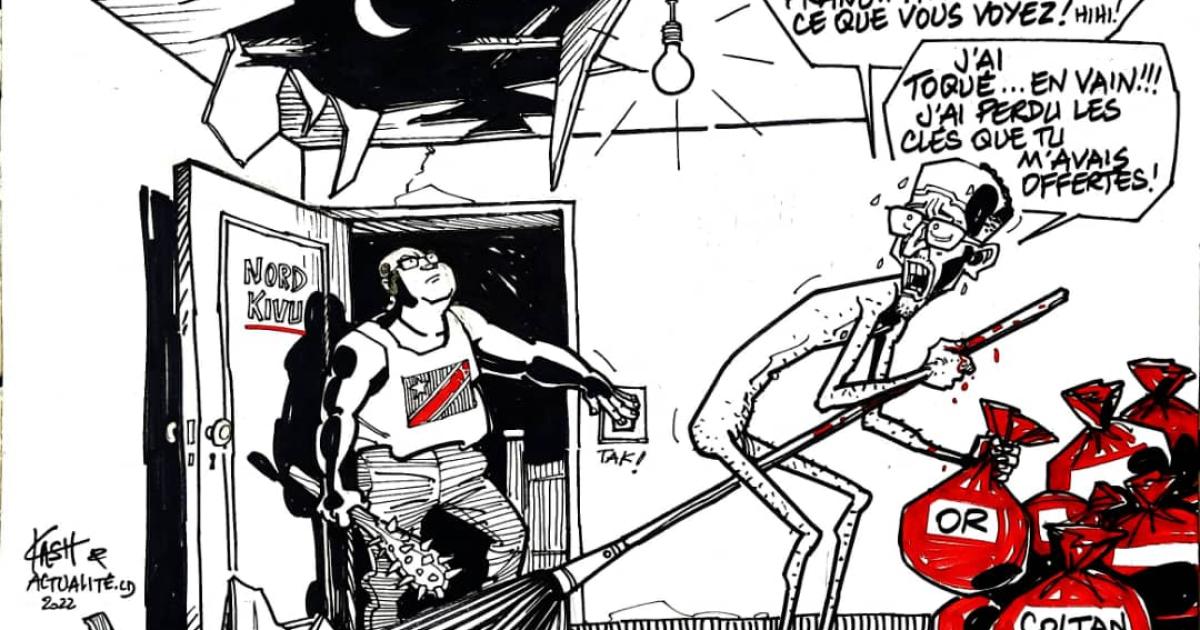 Les caricatures de ACTUALITE.CD sont réalisées par Kash