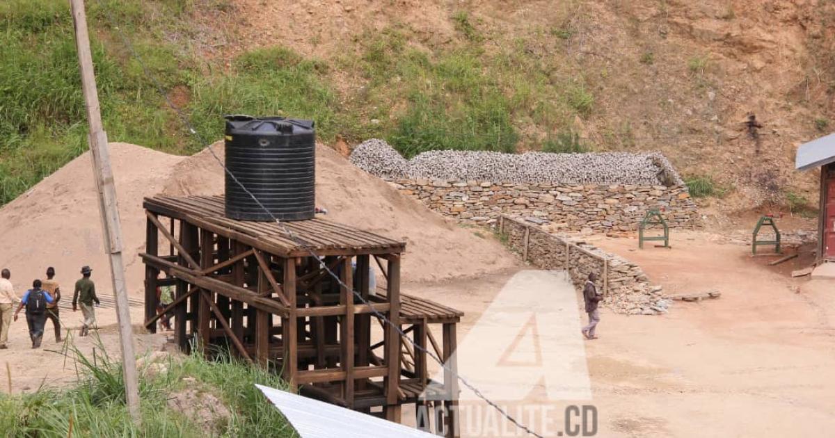 le chantier de la centrale hydroélectrique de Talihya