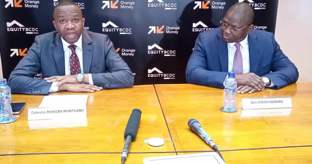 Les DG de Equity BCDC et Orange RDC 