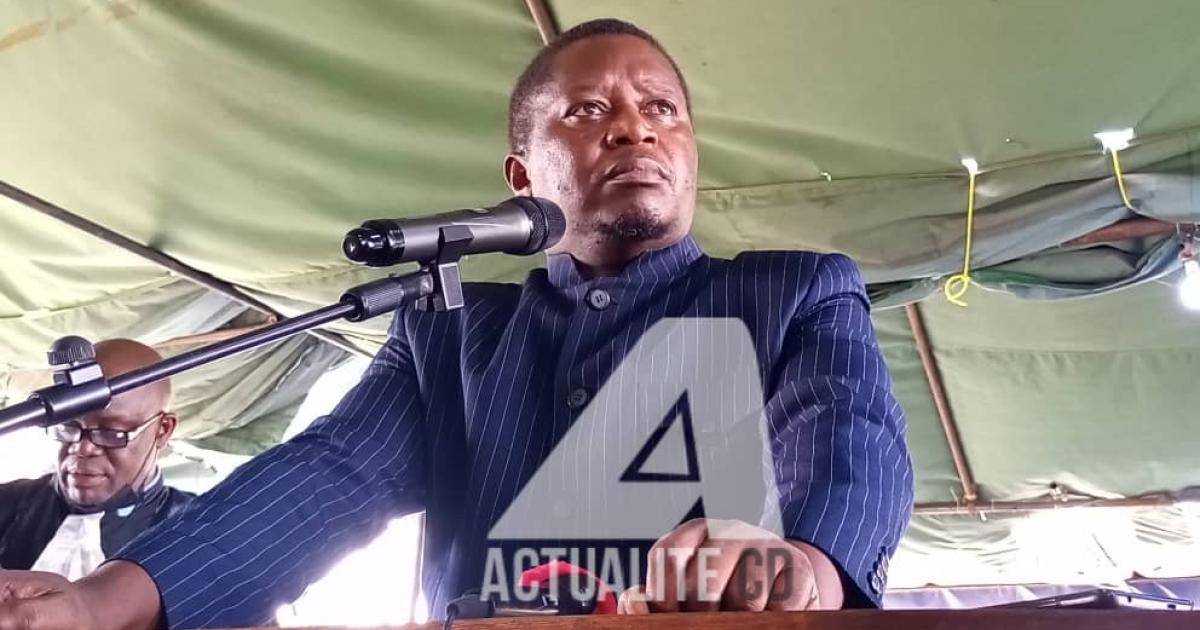 Douglas Nkulu, bourgmestre de la commune de Limete