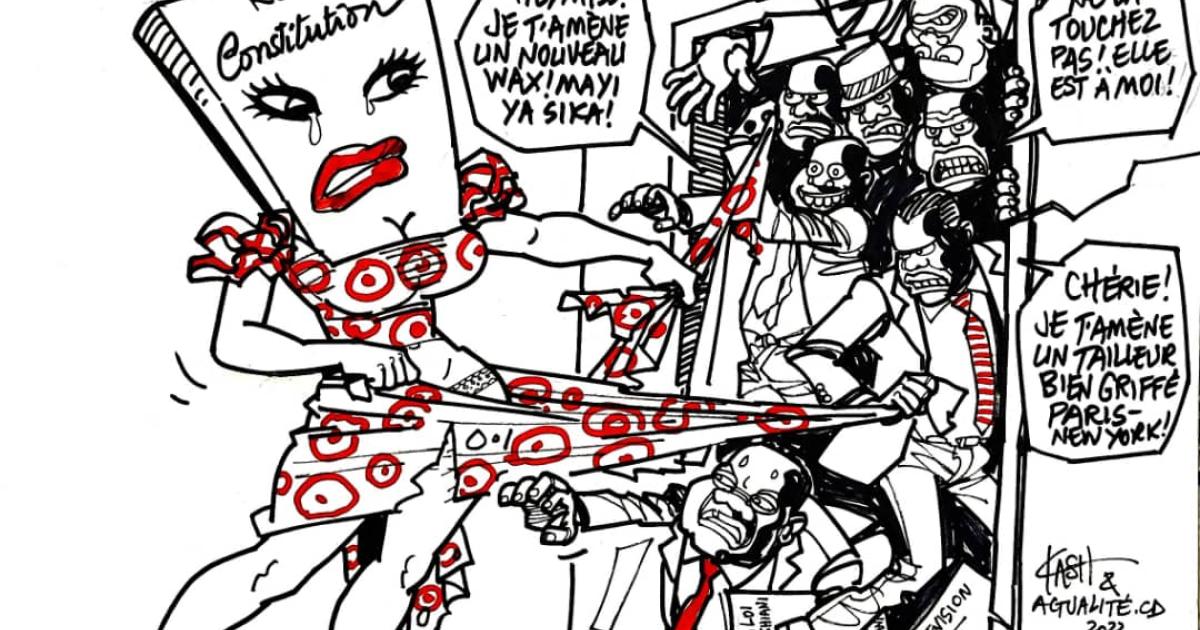 Les caricatures de ACTUALITE.CD sont réalisées par Kash