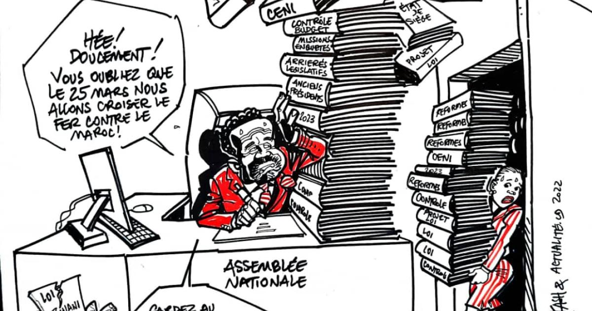 Les caricatures de ACTUALITE.CD sont réalisées par Kash