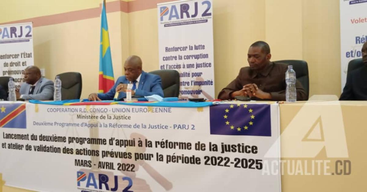 Atelier de démarrage des activités du deuxième programme d'appui à la réforme de la justice (PARJ2)