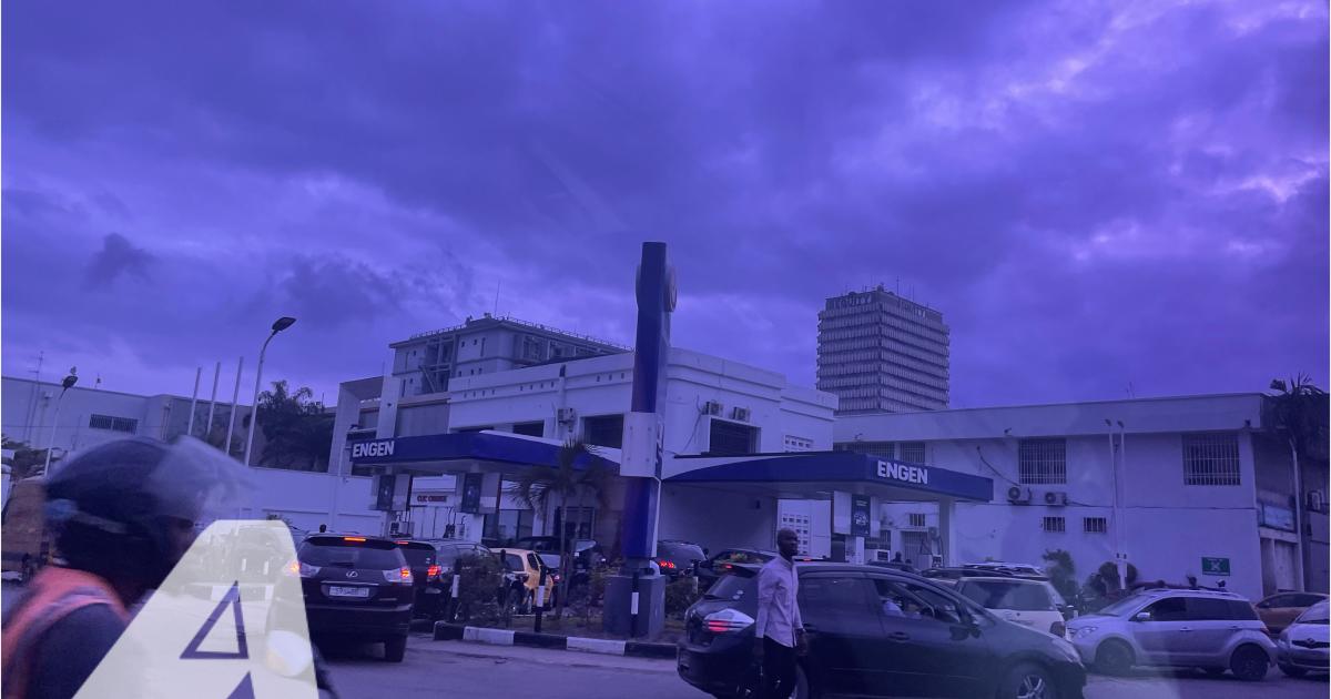 Stations-service à Kinshasa 