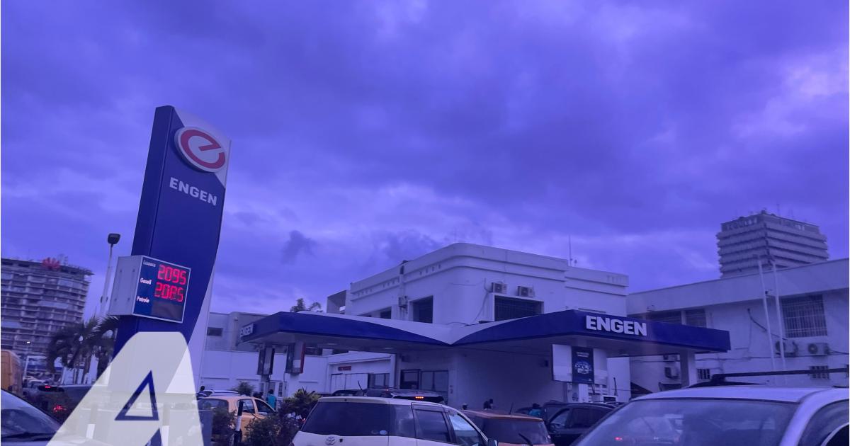 Stations-service à Kinshasa 