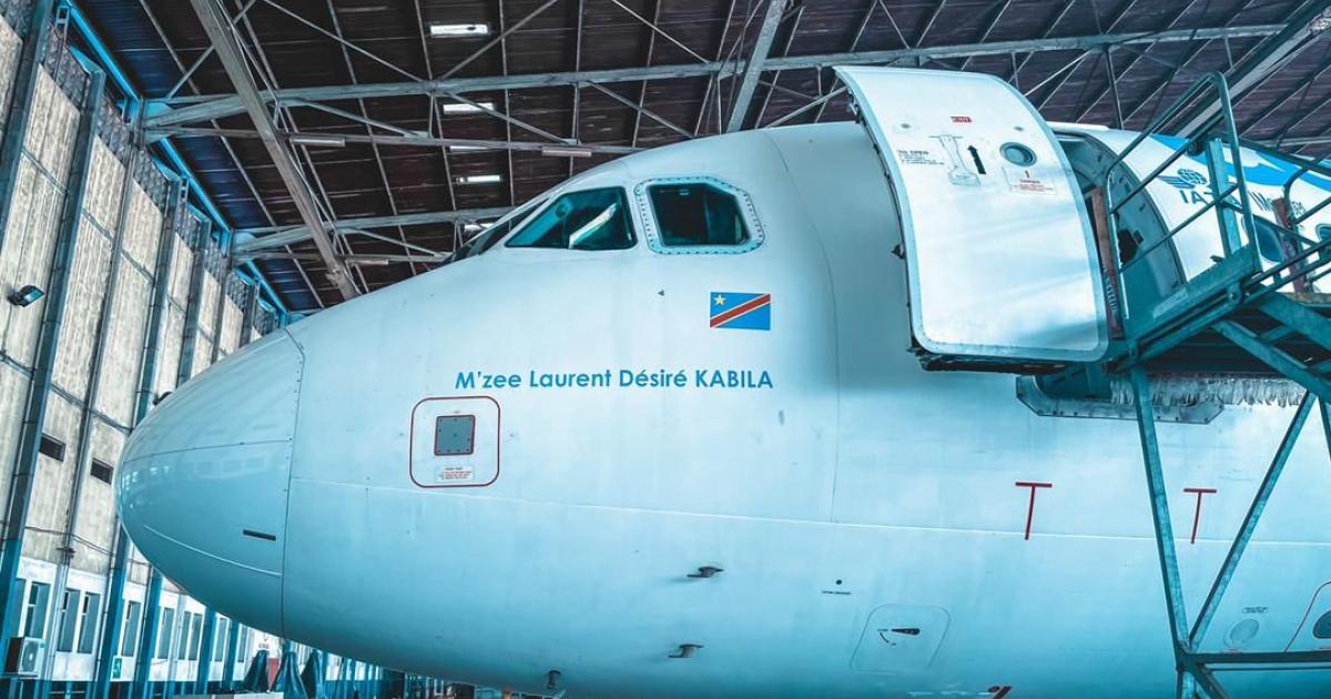 L’A 320 de Congo Airways 