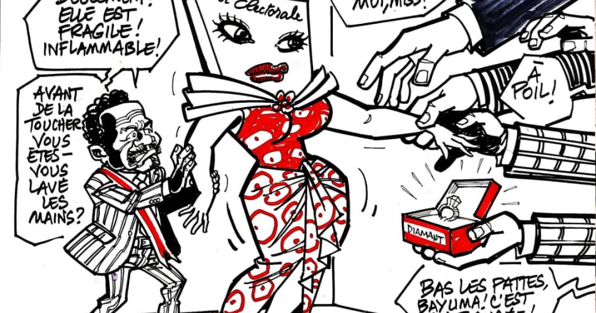 Les caricatures de ACTUALITE.CD sont réalisées par Kash
