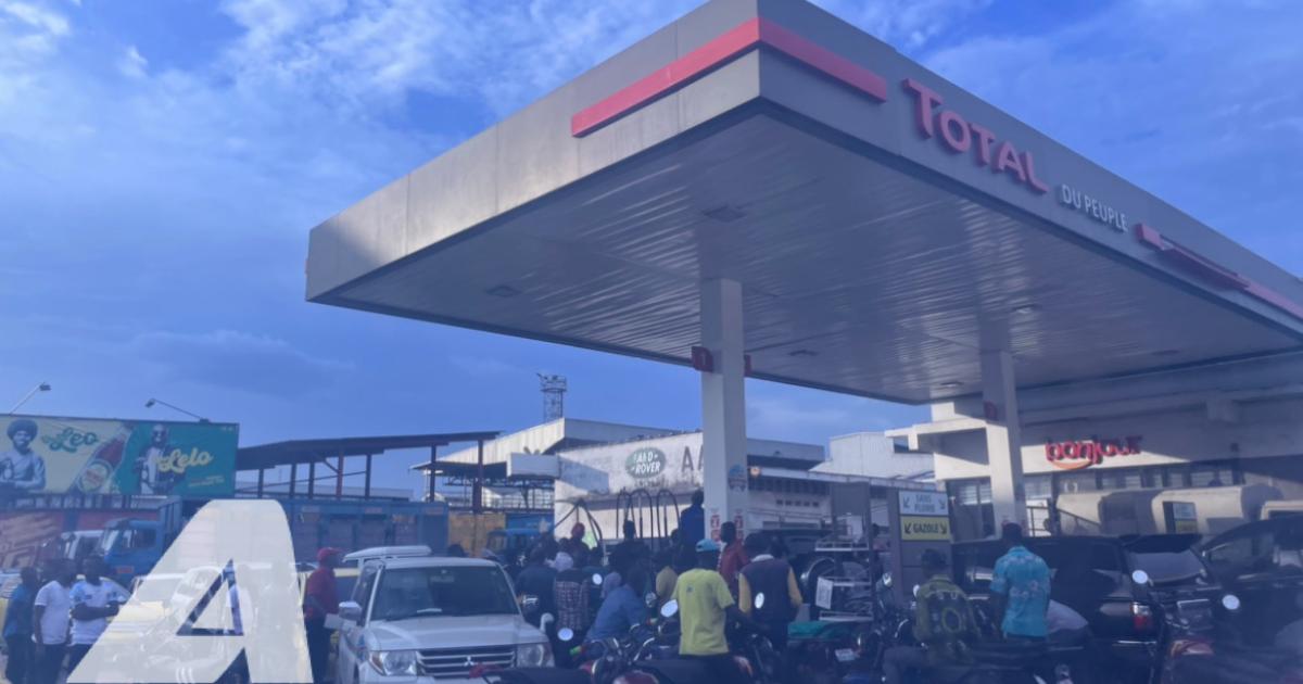 Stations-service à Kinshasa 