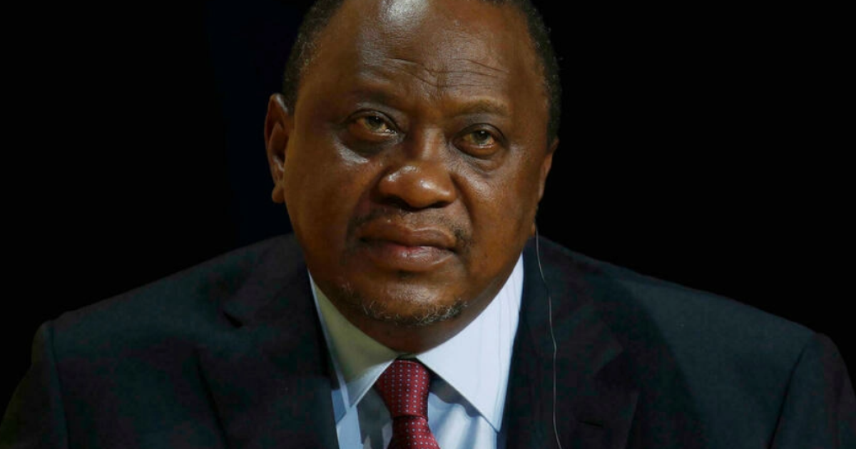 Le Président du Kenya, Uhuru Kenyatta