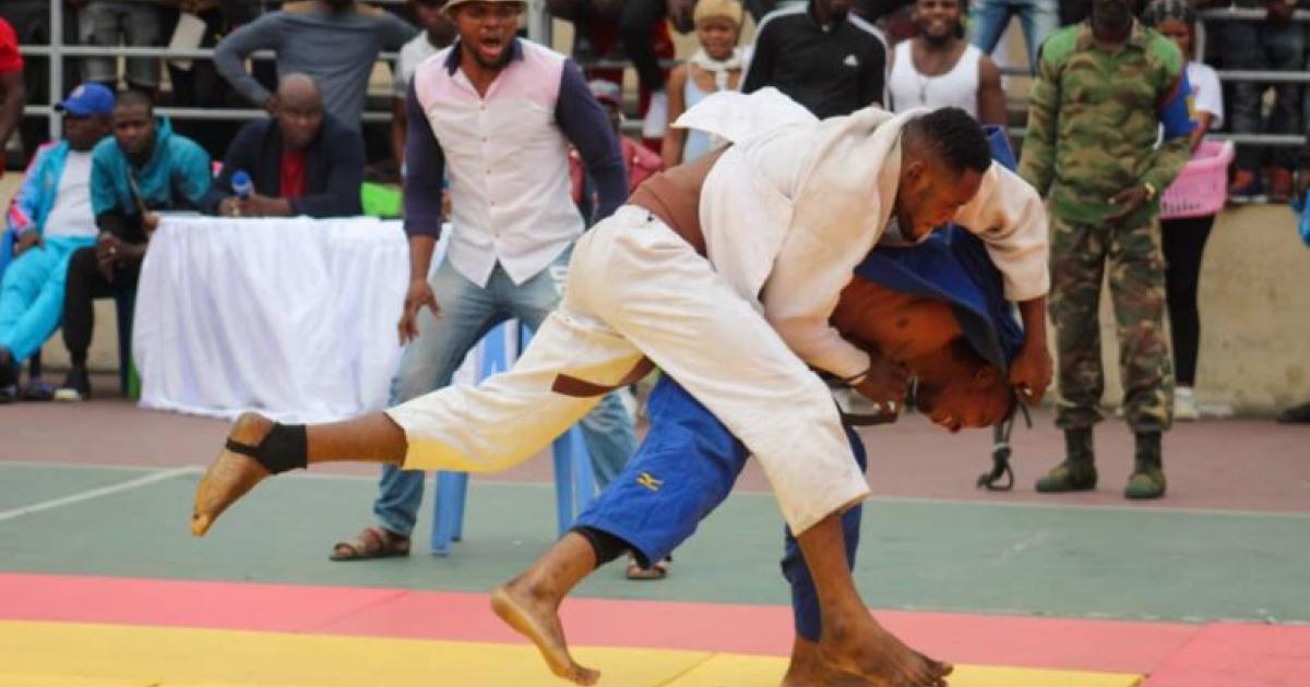 un combat de Judo