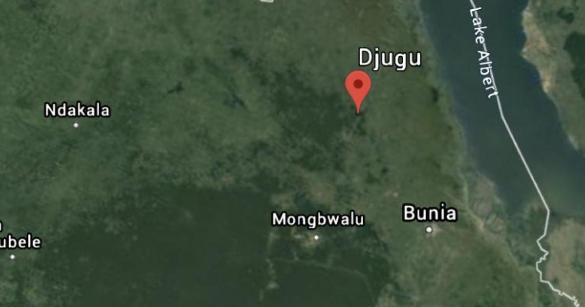 Carte du territoire de Djugu