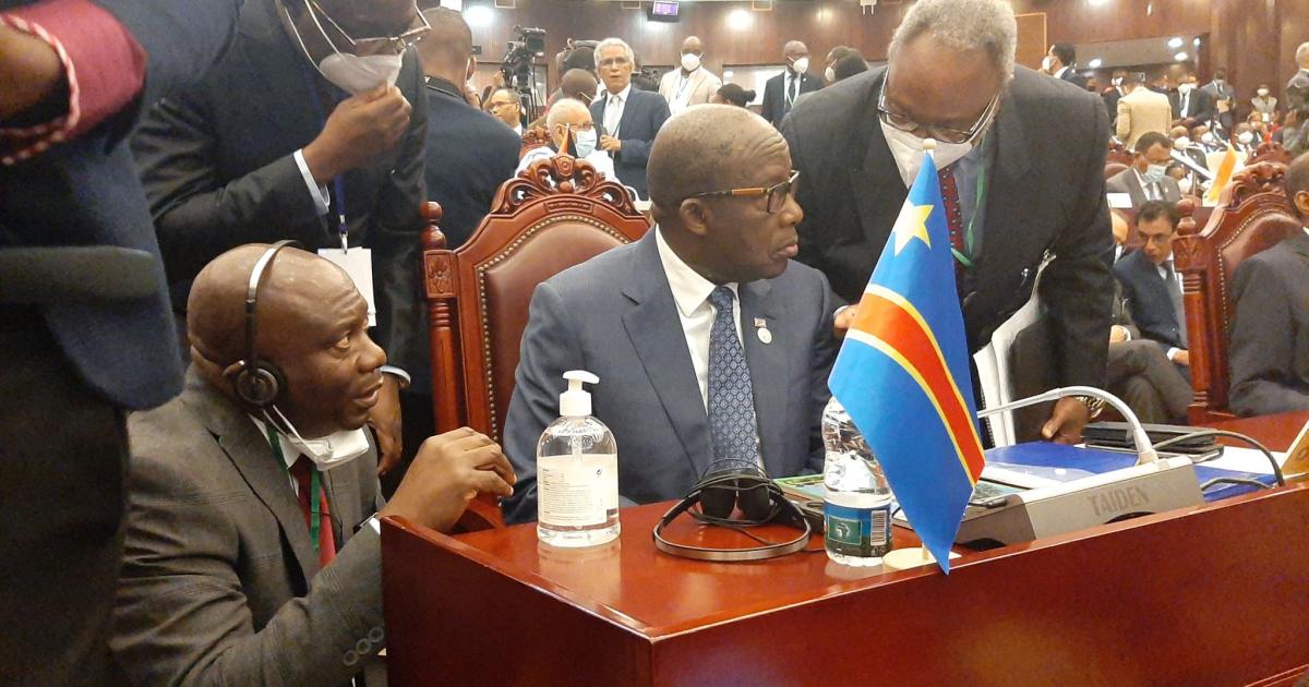 Christophe Lutundula à Malabo 