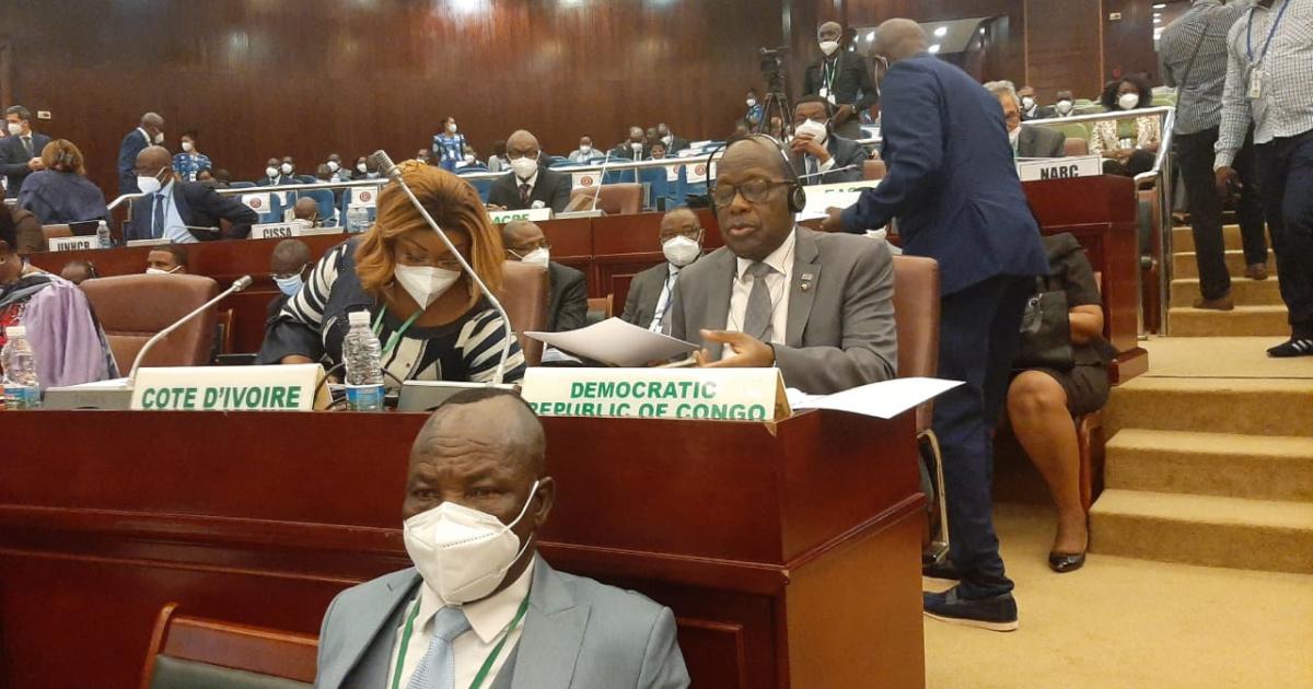 Christophe Lutundula à Malabo