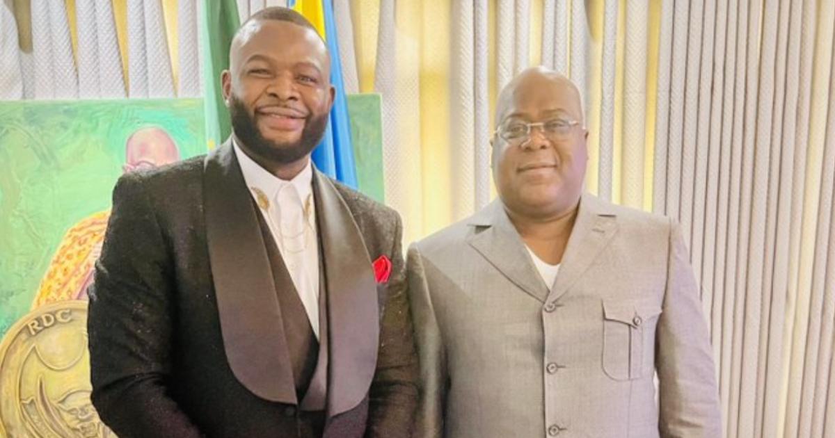 Martin Bakole et Félix Tshisekedi