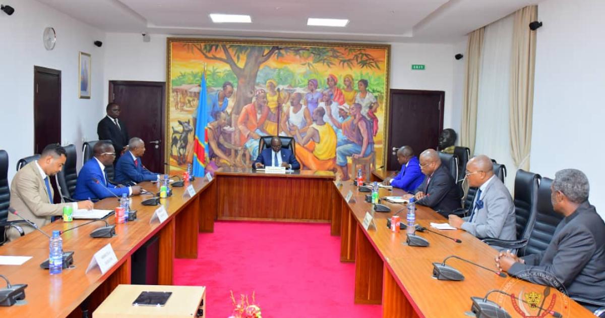 Une délégation d'Ethiopian Airlines reçue par Sama Lukonde