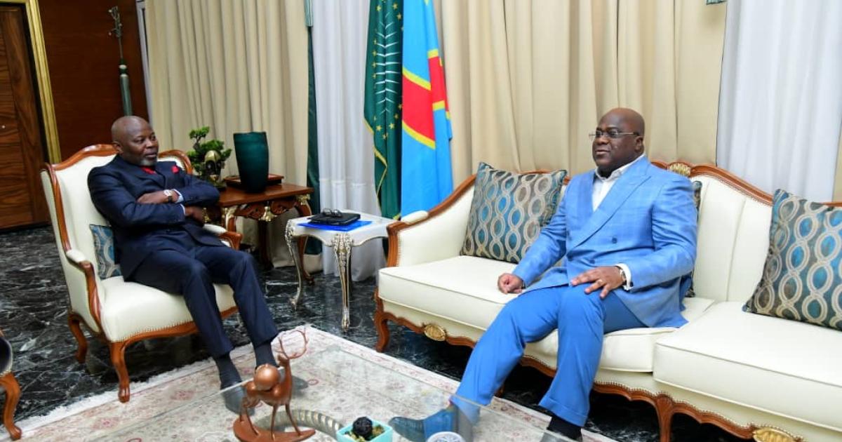 Vital Kamerhe et Félix Tshisekedi 