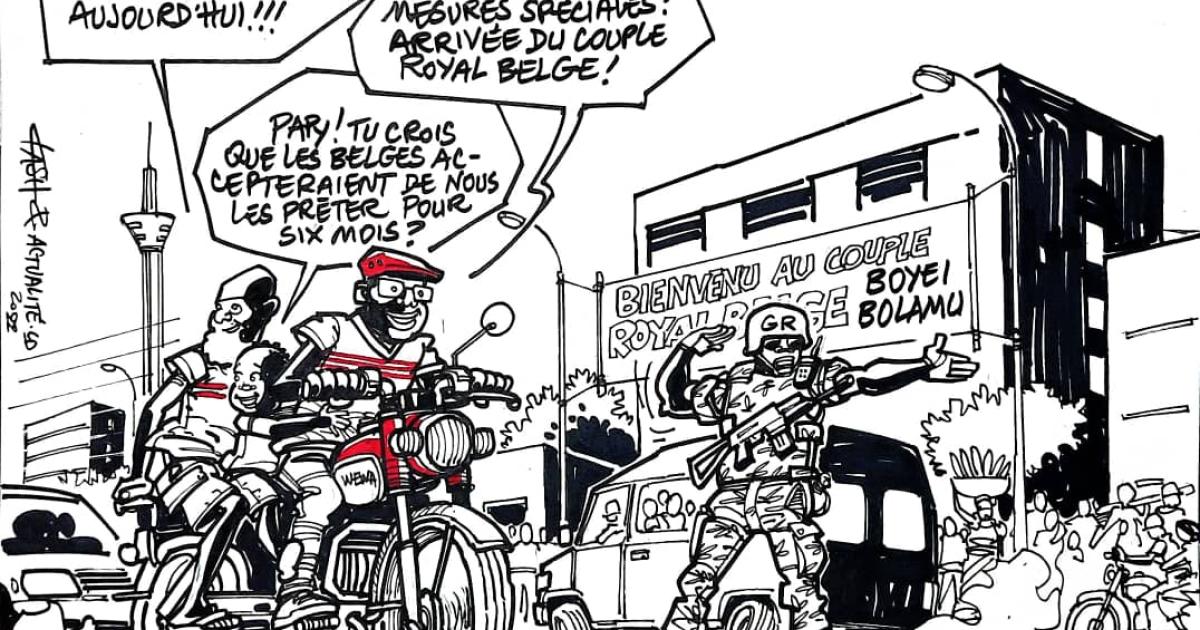Les caricatures de ACTUALITE.CD sont réalisées par Kash 