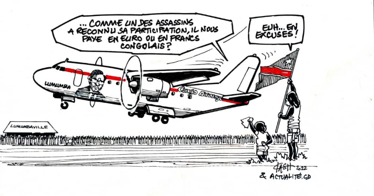 Les caricatures de ACTUALITE.CD sont réalisées par Kash