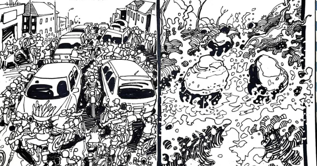 Les caricatures de ACTUALITE.CD sont réalisées par Kash 
