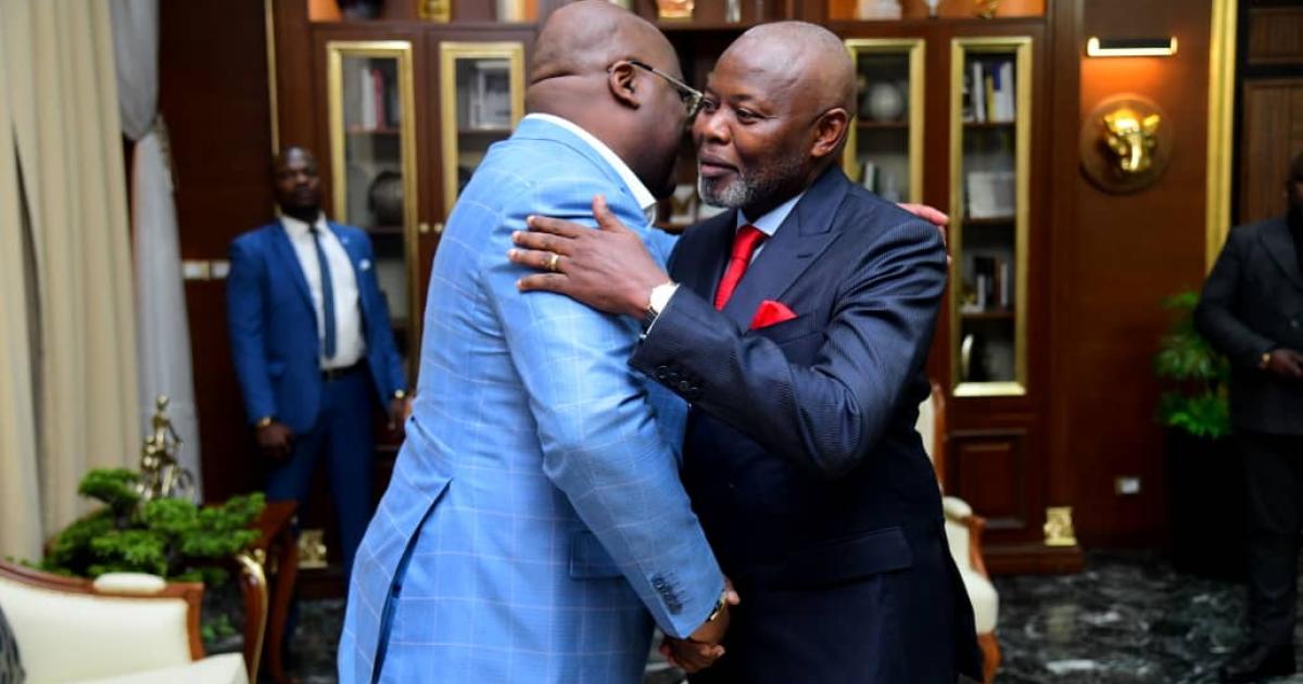 Vital Kamerhe et Félix Tshisekedi 