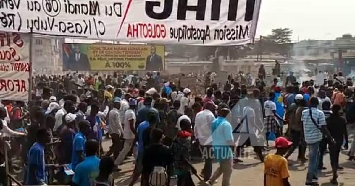 Marche de soutien aux FARDC