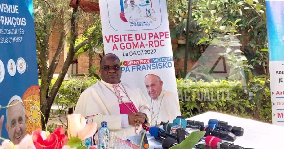 Mgr. Willy Ngumbi, évêque du diocèse de Goma 