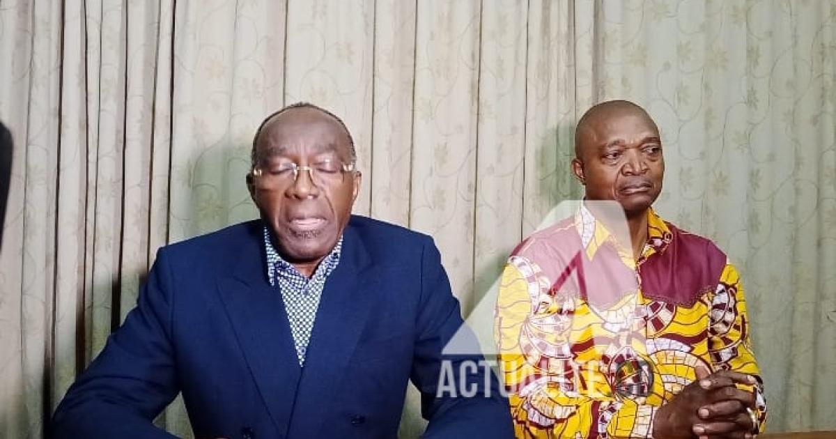 Raymond Tshibanda et Emmaneul Shadari