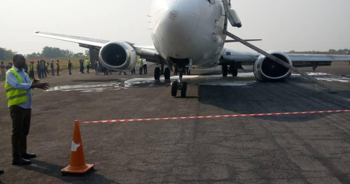 Un avion rate son atterrissage à Kananga