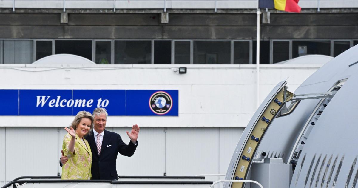 Le couple royal belge