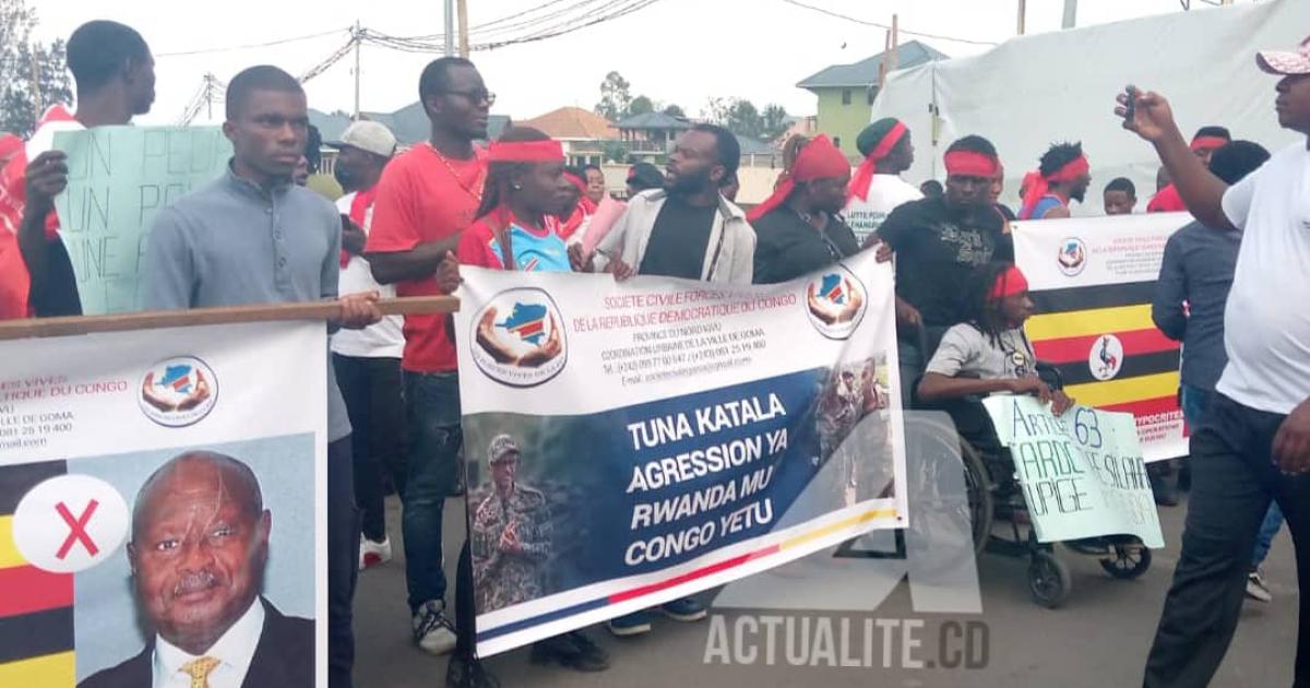 Marche de soutien aux FARDC à Goma