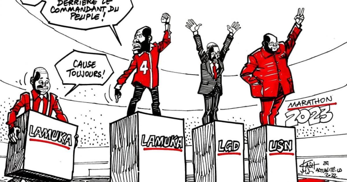 Les caricatures de ACTUALITE.CD sont réalisées par Kash