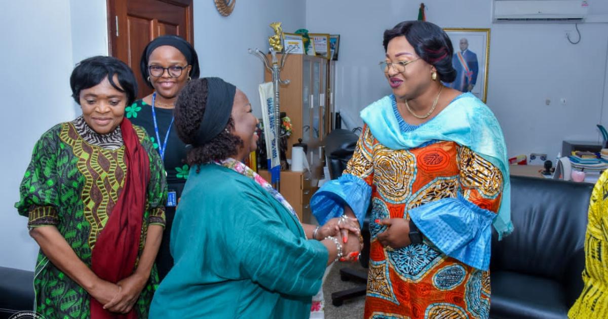 Bintou Keita reçue par Gisèle Ndaya.