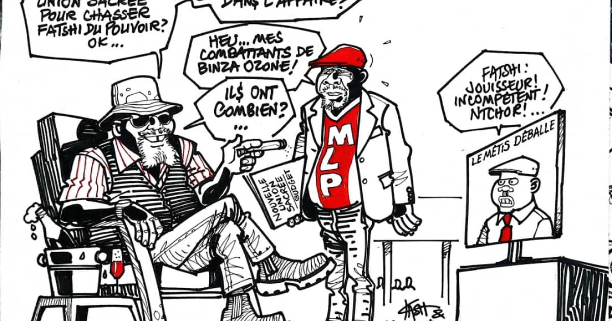 Les caricatures de ACTUALITE.CD sont réalisées par Kash