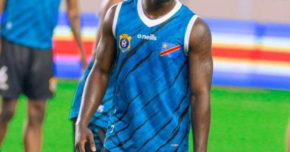 Chadrac Akolo à l'entrainement