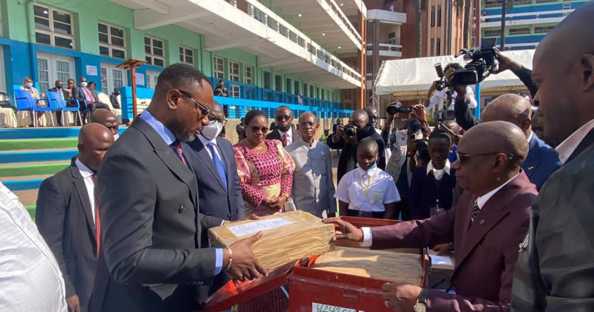 Tony Mwaba au lancement de la 1ère édition du TENASOSP 