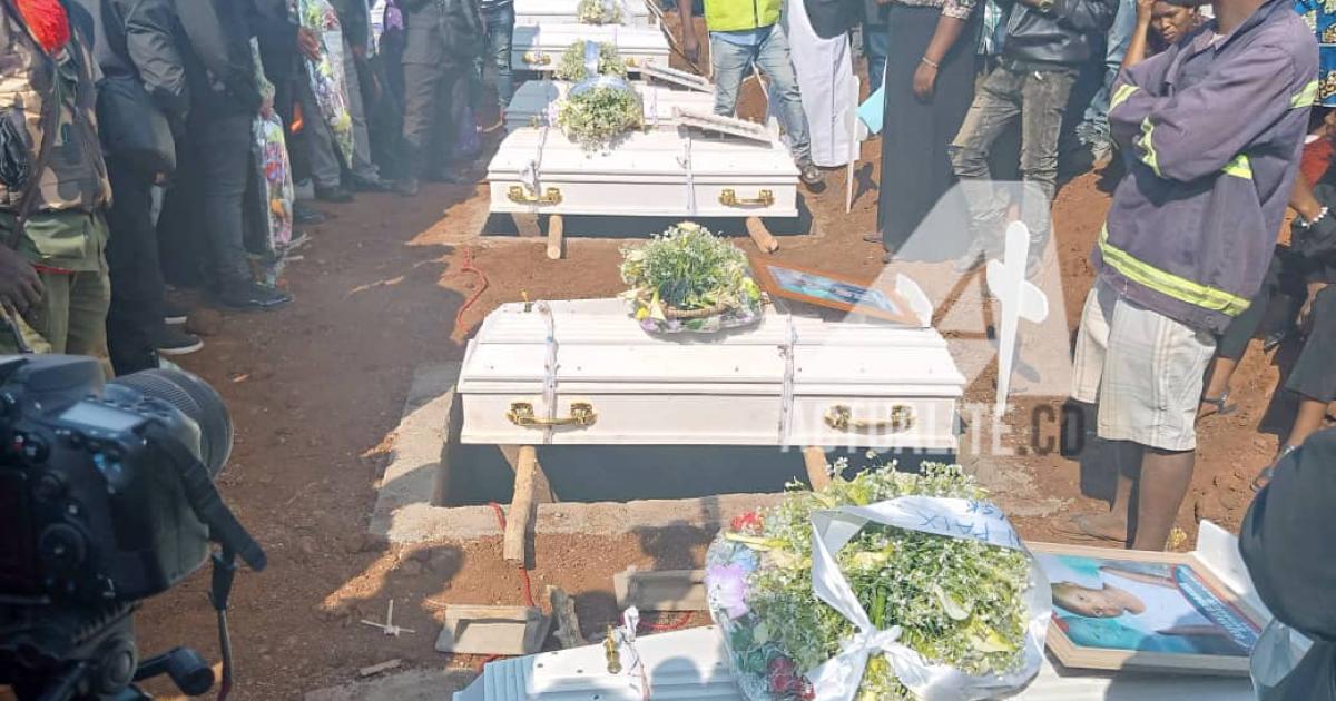 inhumation des écoliers à Bukavu
