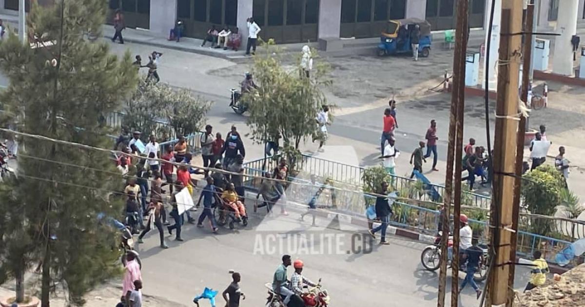 manifestation anti-Monusco à Goma