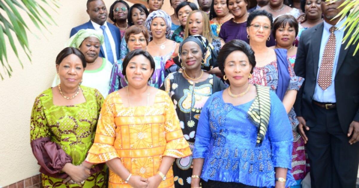 Quelques membres du Conseil consultatif pour les femmes, la paix et la sécurité dans la région des Grands Lacs