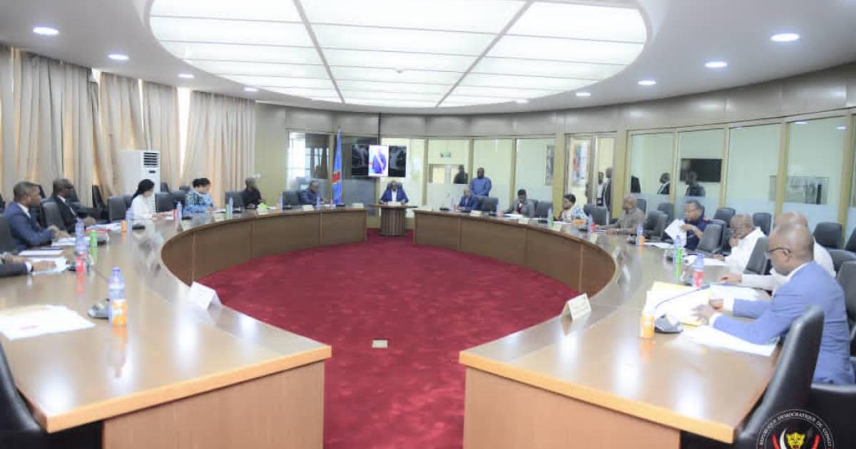 Réunion du comité de pilotage des 9èmes jeux de la Francophonie autour de Sama Lukonde
