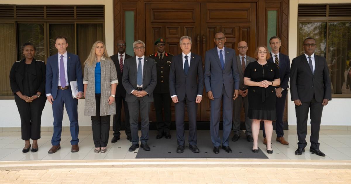 Antony Blinken à Kigali 