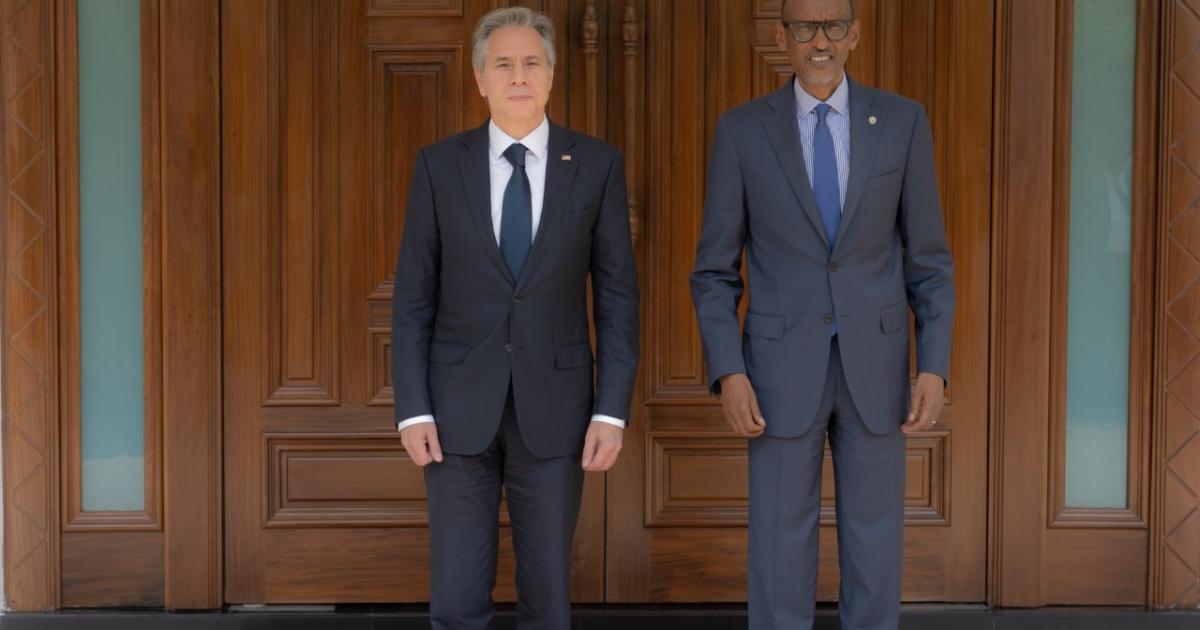 Antony Blinken et Paul Kagame
