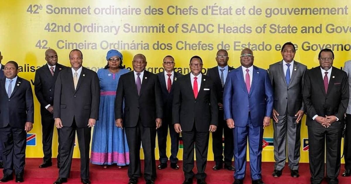Les dirigeants de la SADC à Kinshasa 