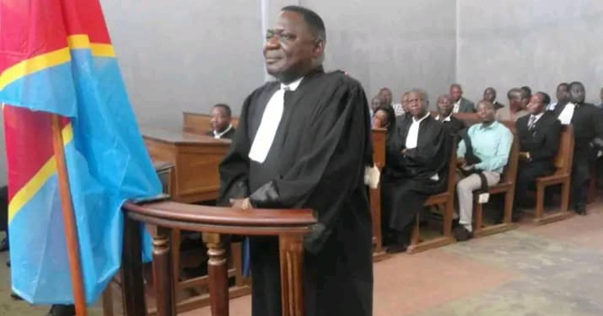 Le magistrat Firmin Mvonde. 